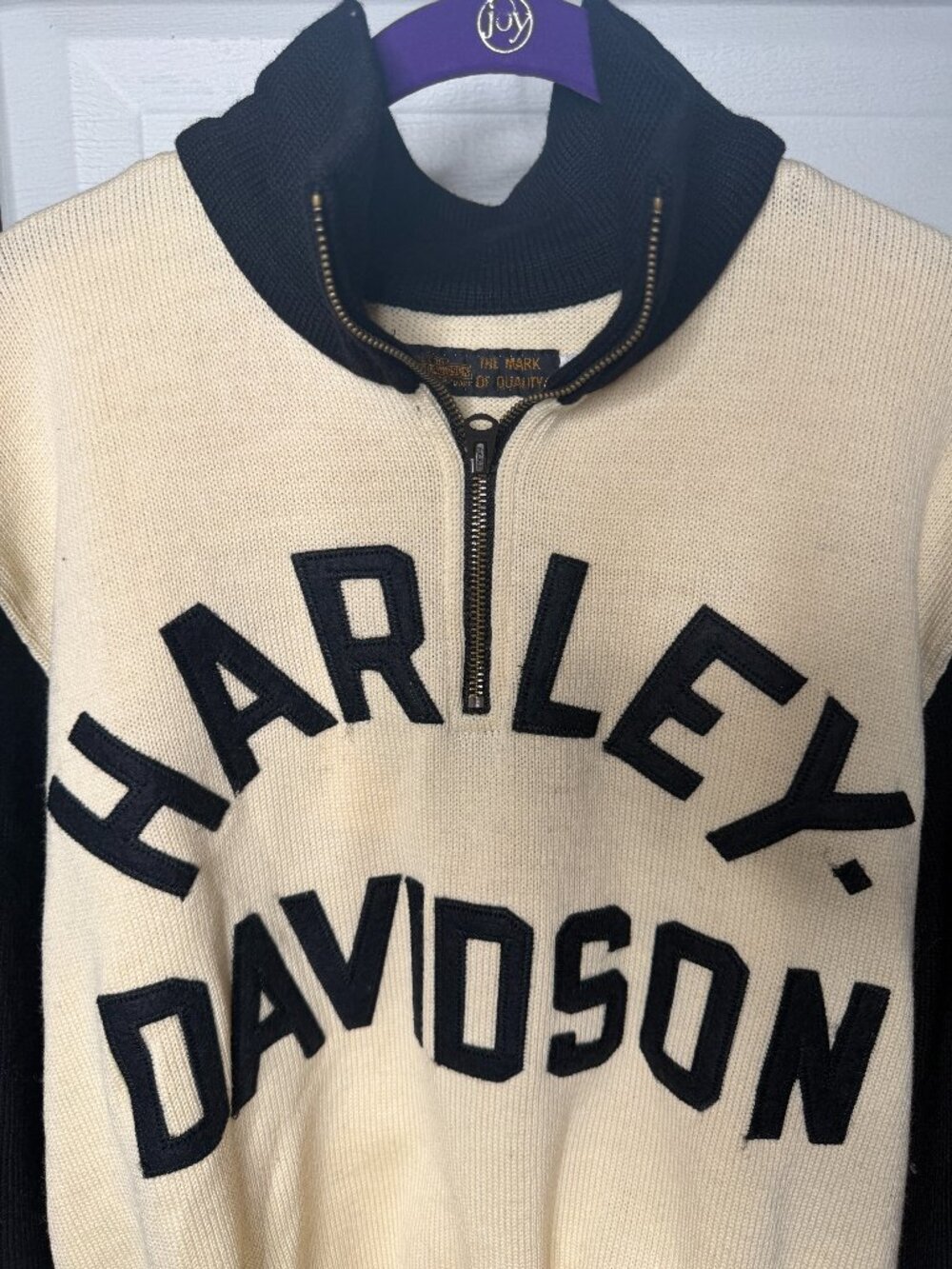 Vintage Harley Davidson Competition Sweater